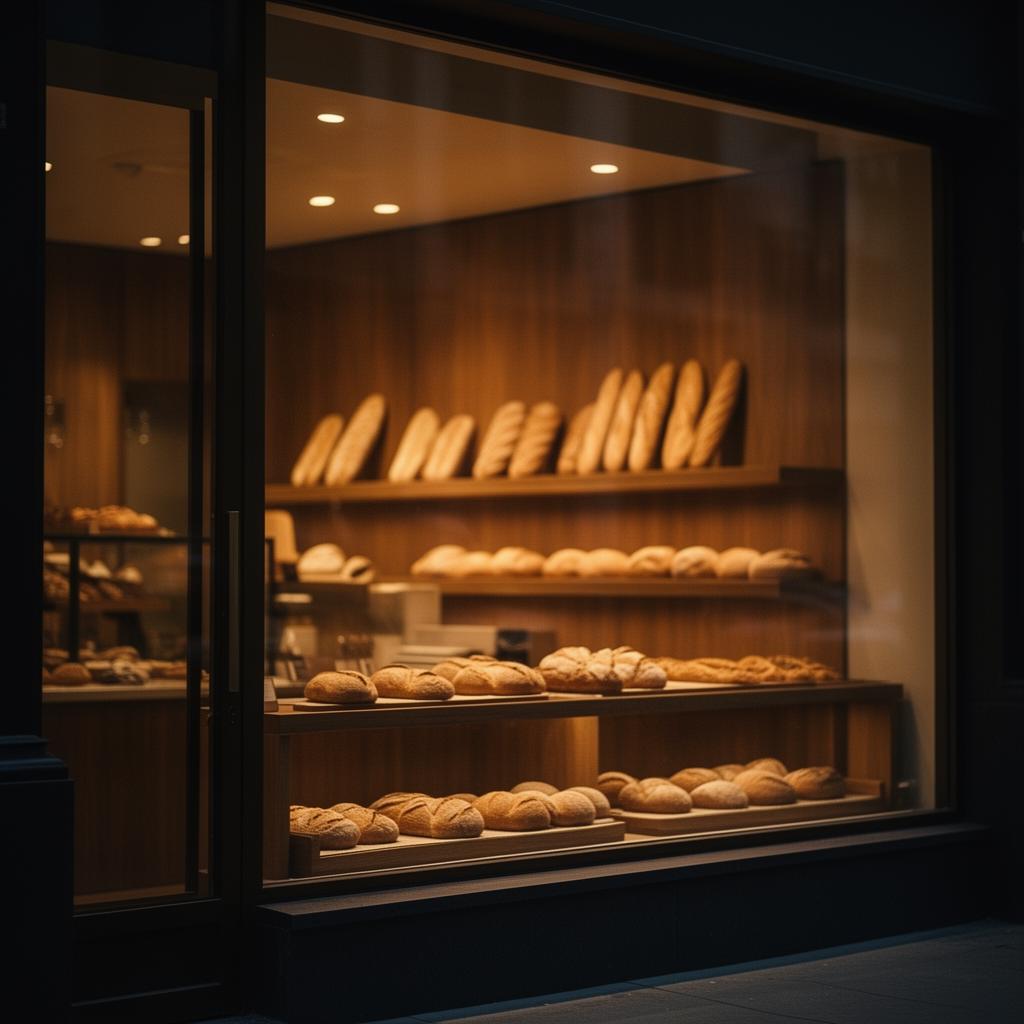 Premium bakery storefront